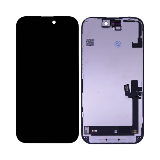 Touch+Display Apple iPhone 16 com IC Substituição (JK FHD) Preto Touch+Display Apple iPhone 16 com IC Substituição (JK FHD) Preto
